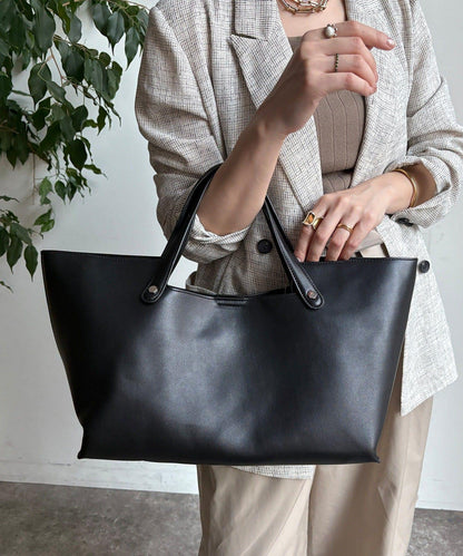 橫款2用托特包附化妝包