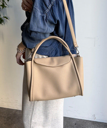 手提翻蓋托特包