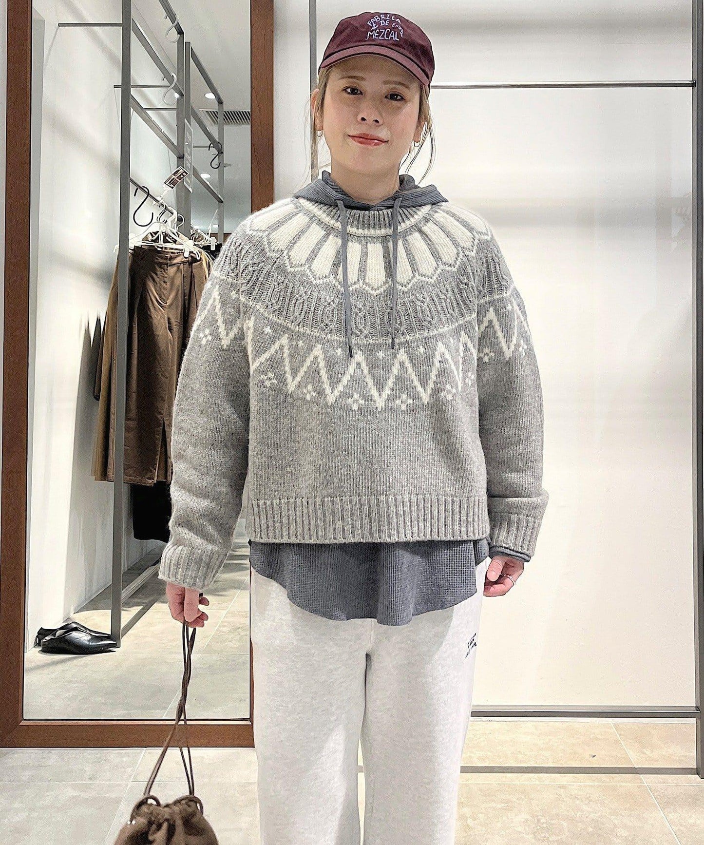 【@yns628企畫】華夫格拼接連帽衛衣