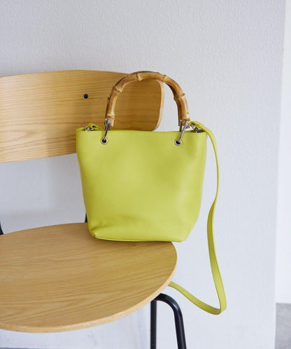 《本革》竹編托特包S