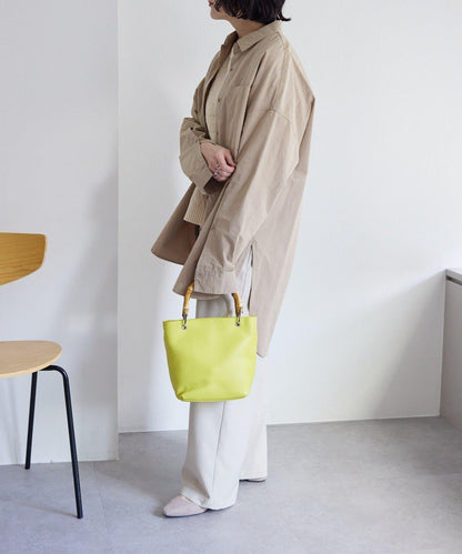 《本革》竹編托特包S