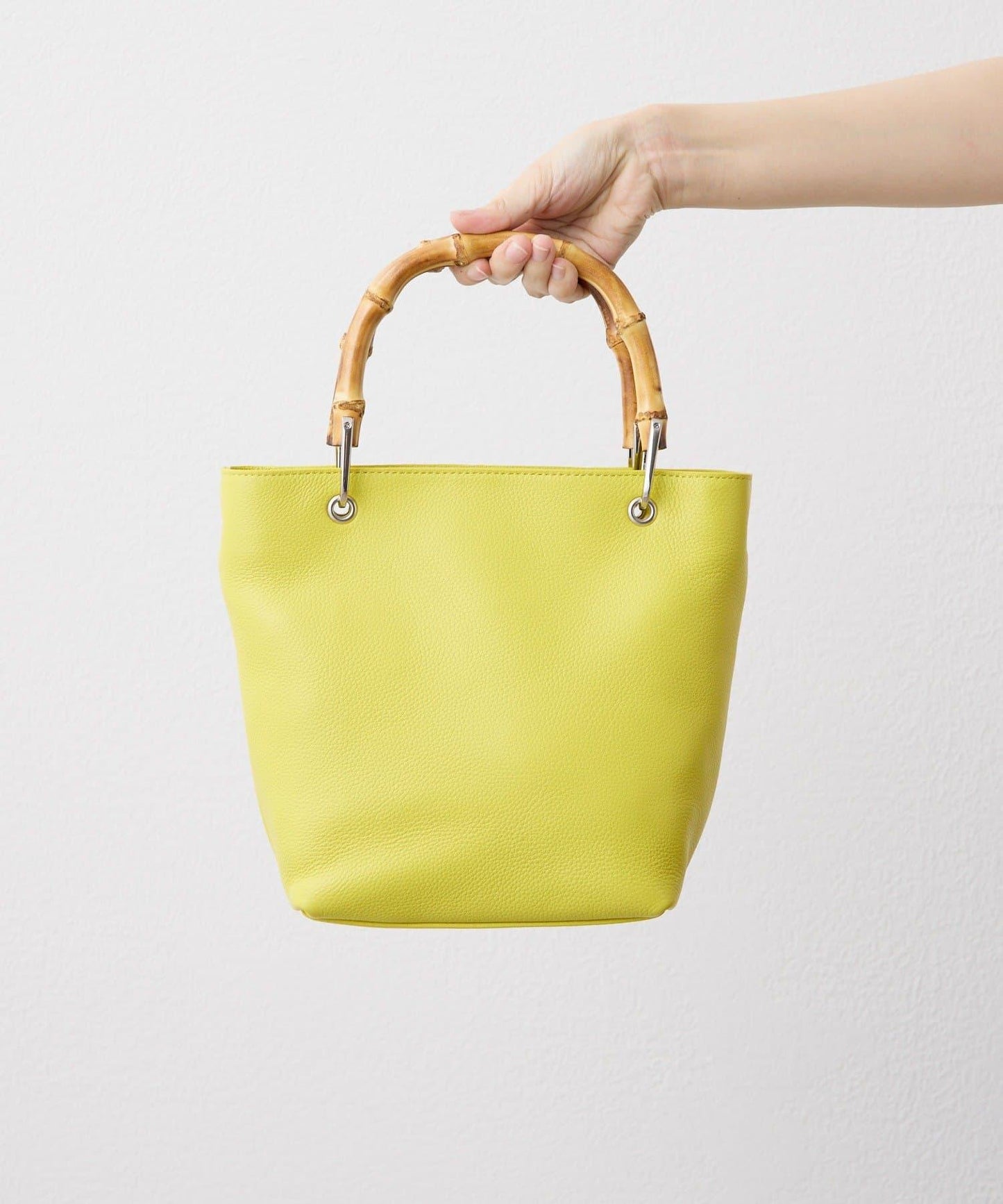 《本革》竹編托特包S