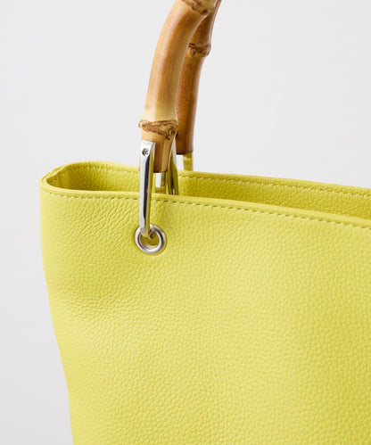 《本革》竹編托特包S