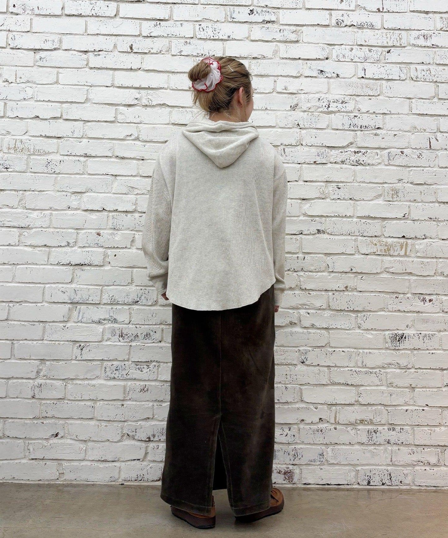 【@yns628企畫】華夫格拼接連帽衛衣