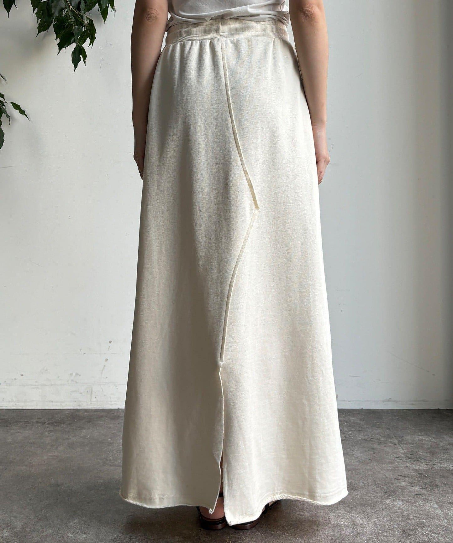 側邊條紋衛衣裙