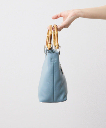 《本革》竹編托特包S