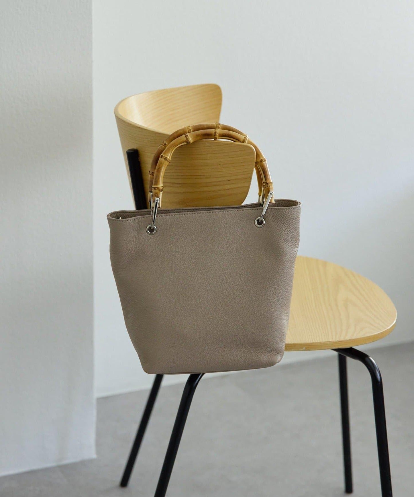 《本革》竹編托特包S