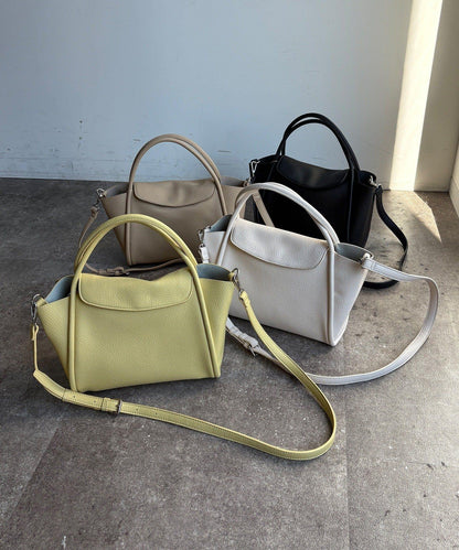 手提翻蓋托特包