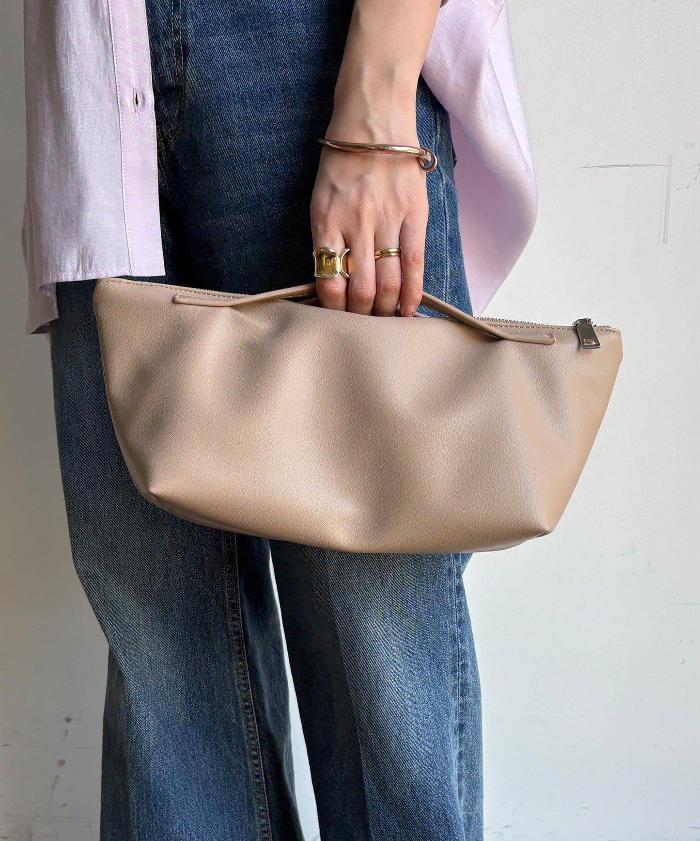 橫款2用托特包附化妝包