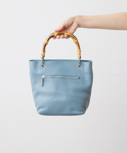 《本革》竹編托特包S