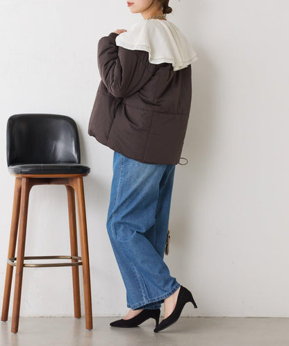 荷葉邊領口襯衫