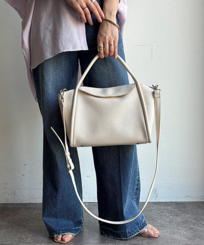 手提翻蓋托特包