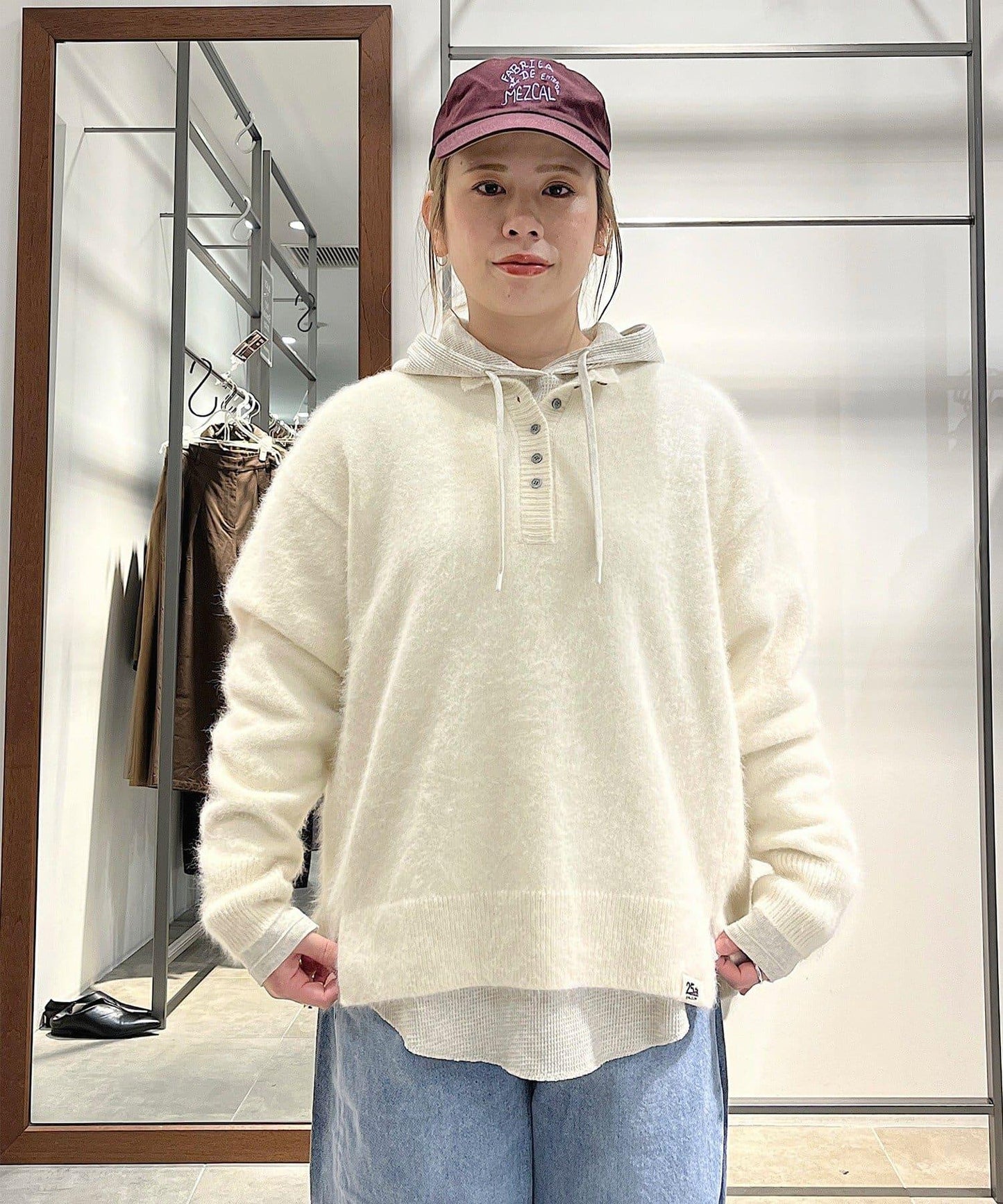 【@yns628企畫】華夫格拼接連帽衛衣