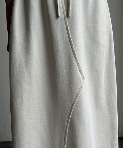 側邊條紋衛衣裙