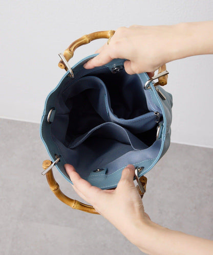 《本革》竹編托特包S