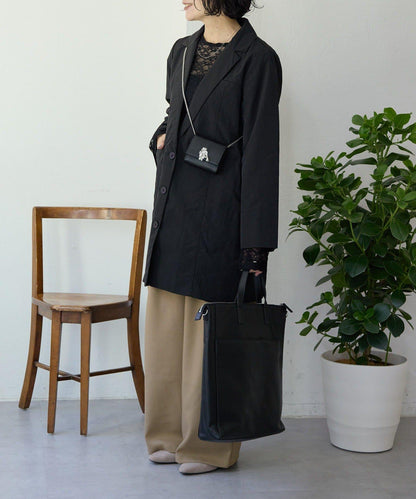 《本革/A4サイズ対応》豎款托特包L