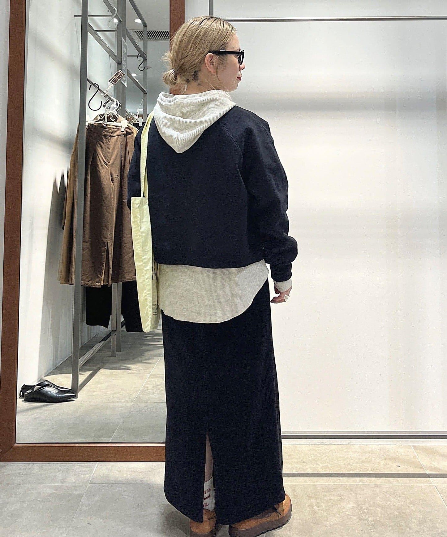 【@yns628企畫】華夫格拼接連帽衛衣