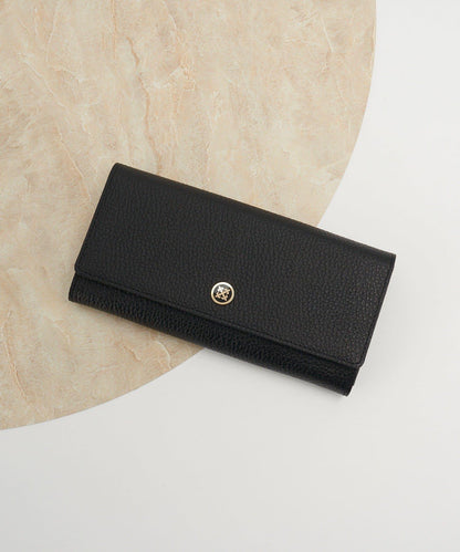 圓形裝飾長款錢包