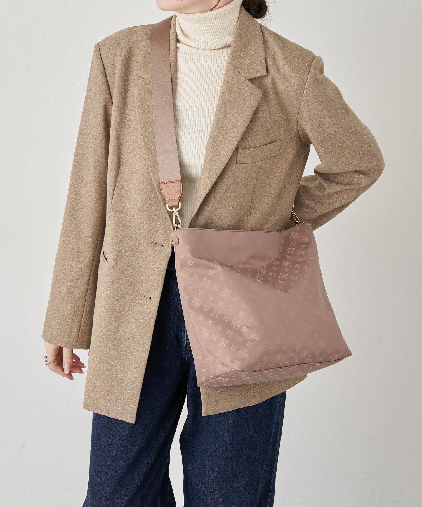 尼龍提花2WAY單肩包