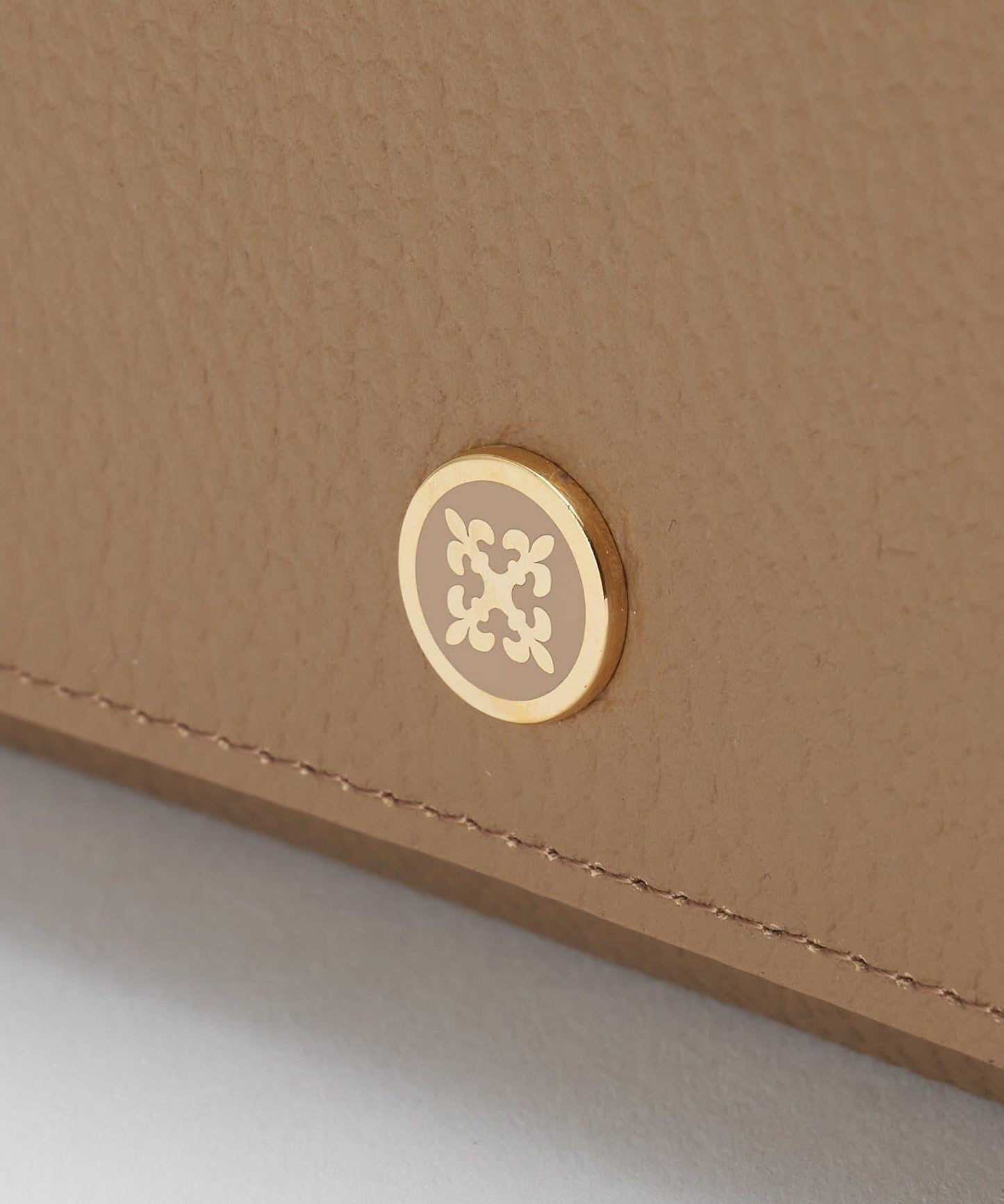 圓形裝飾長款錢包