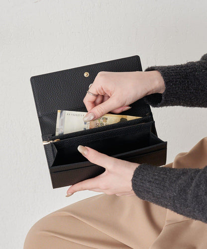 圓形裝飾長款錢包