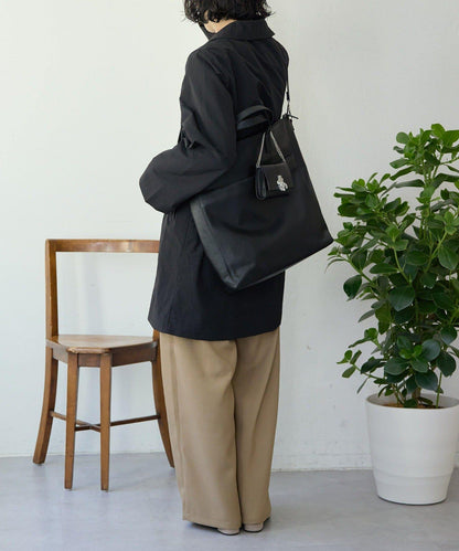 《本革/A4サイズ対応》豎款托特包L