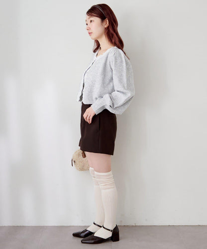 蕾絲針織吊帶衫&開衫套裝