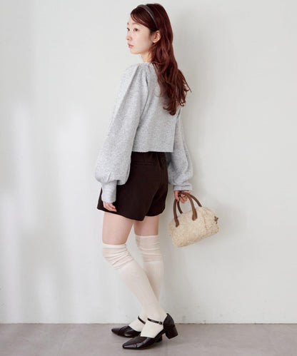 蕾絲針織吊帶衫&開衫套裝