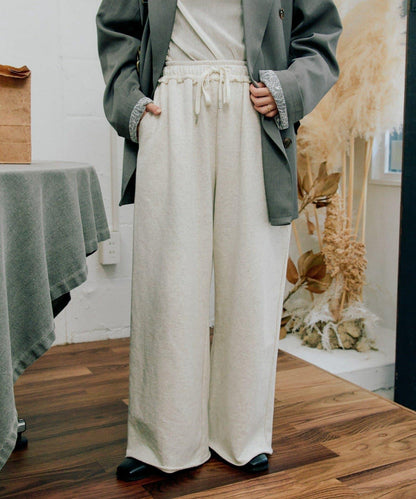 【新色上市】加絨寬鬆休閒褲/衛褲