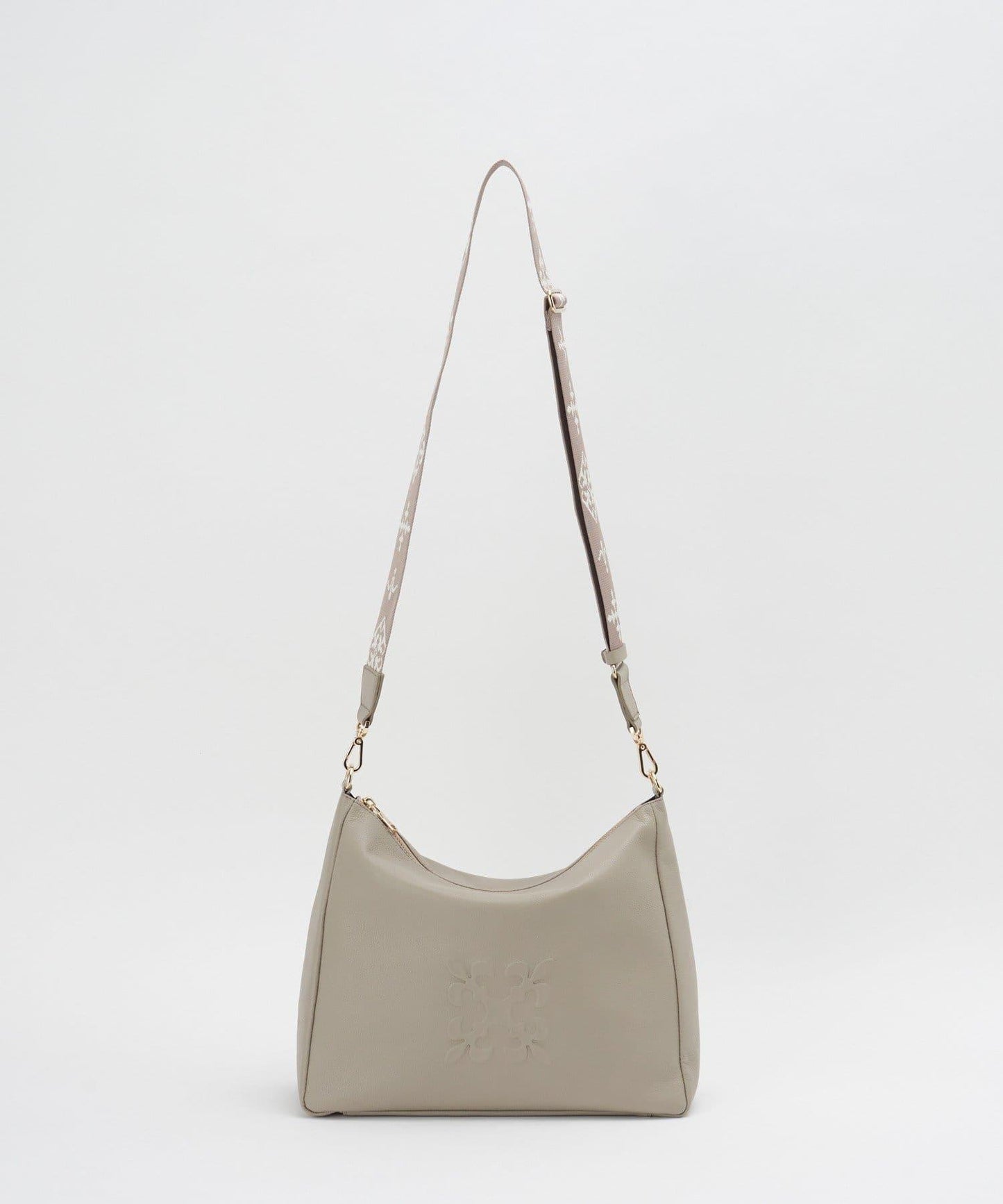 壓紋字母2WAY單肩斜挎包