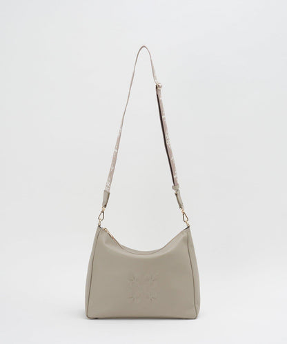 壓紋字母2WAY單肩斜挎包