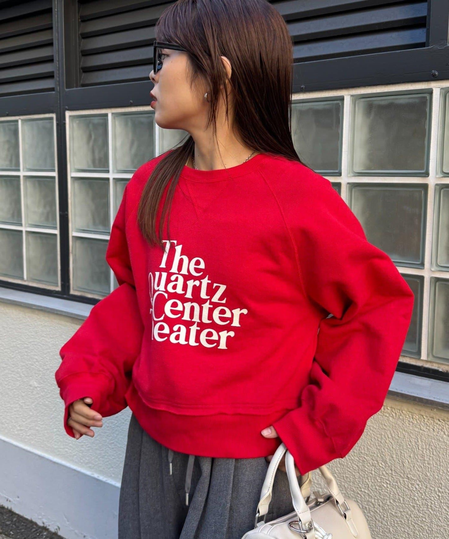 【顆粒感！】乾爽觸感LOGO衛衣