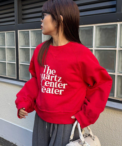 【顆粒感！】乾爽觸感LOGO衛衣