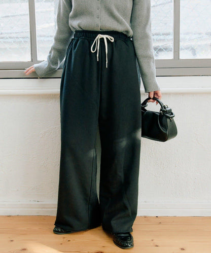 【新色上市】加絨寬鬆休閒褲/衛褲