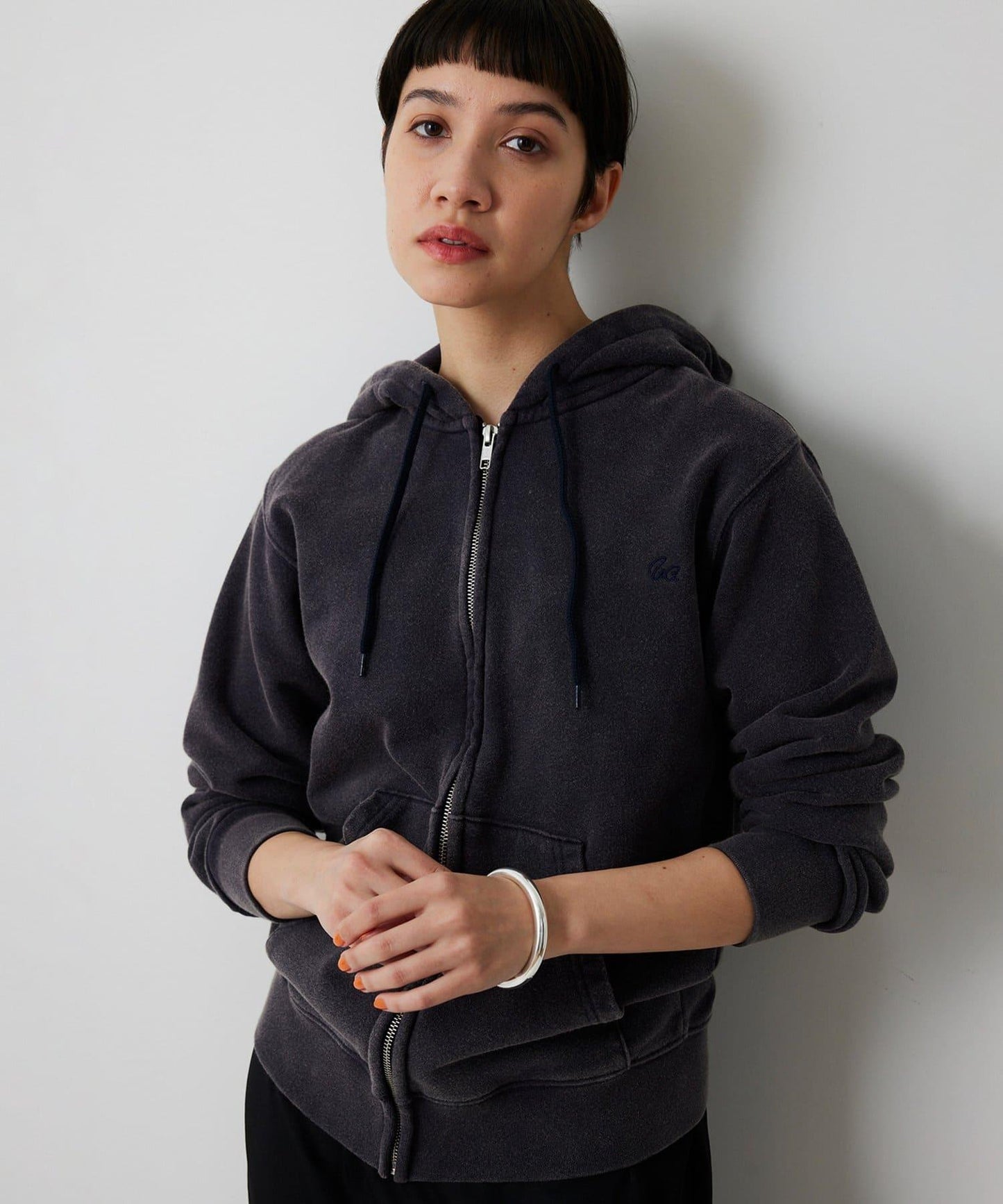 logo刺繡連帽衛衣