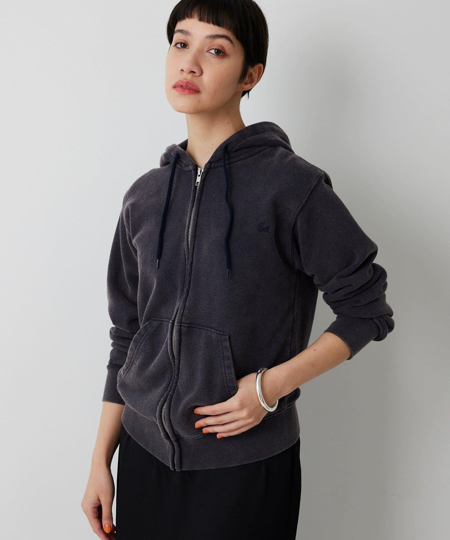 logo刺繡連帽衛衣