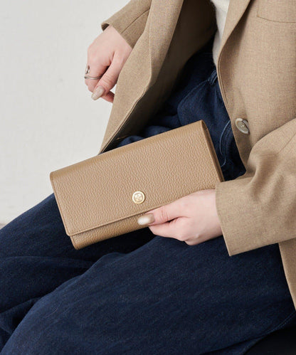 圓形裝飾長款錢包