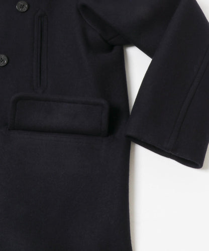 blurhmsROOTSTOCK 羊毛呢料10粒扣海軍大衣