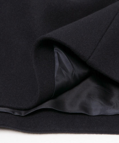 blurhmsROOTSTOCK 羊毛呢料10粒扣海軍大衣