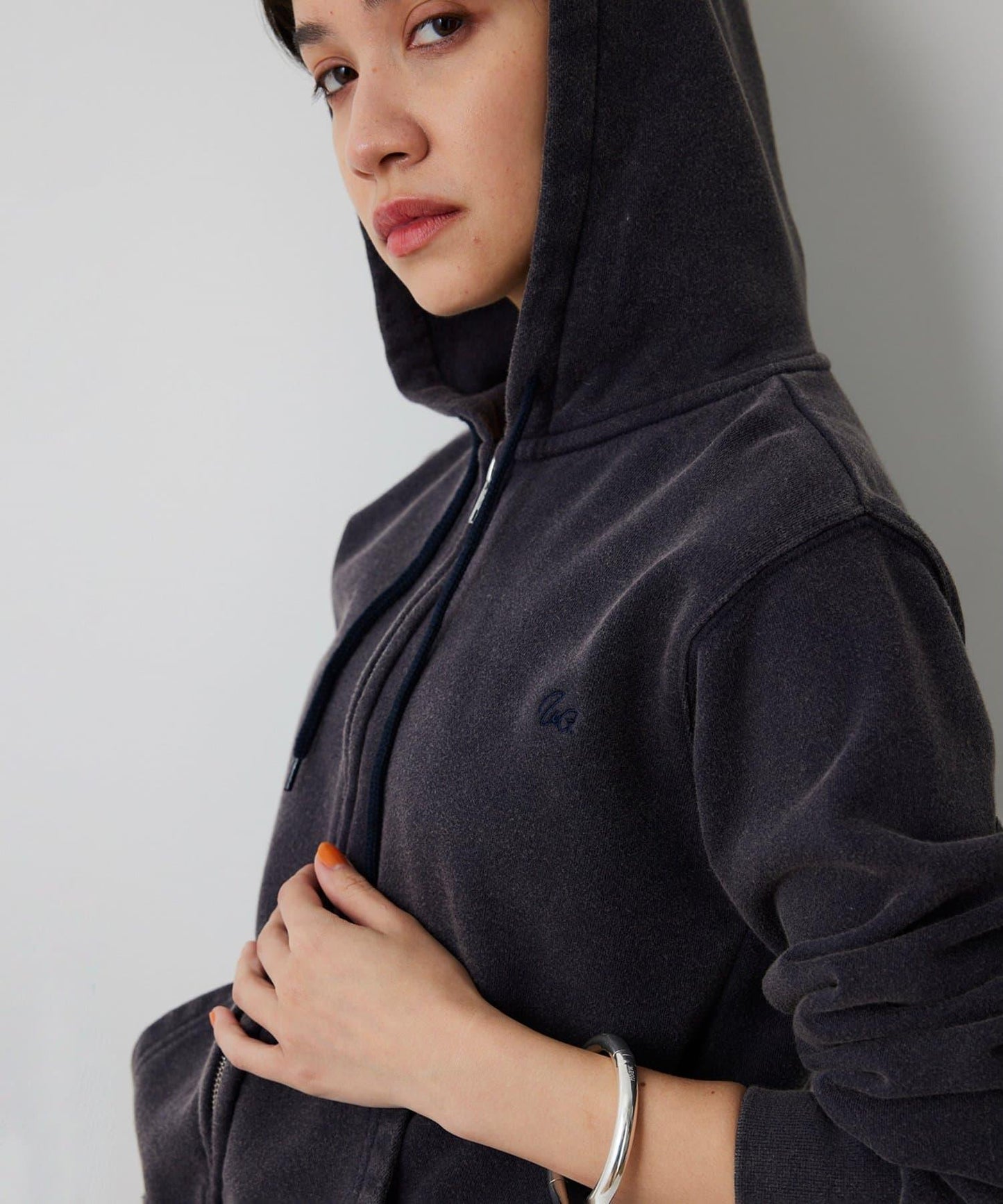 logo刺繡連帽衛衣