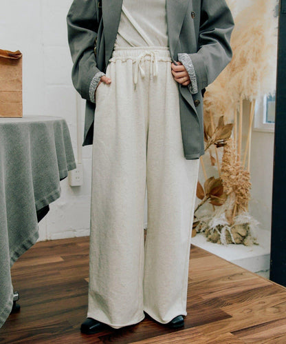 【新色上市】加絨寬鬆休閒褲/衛褲