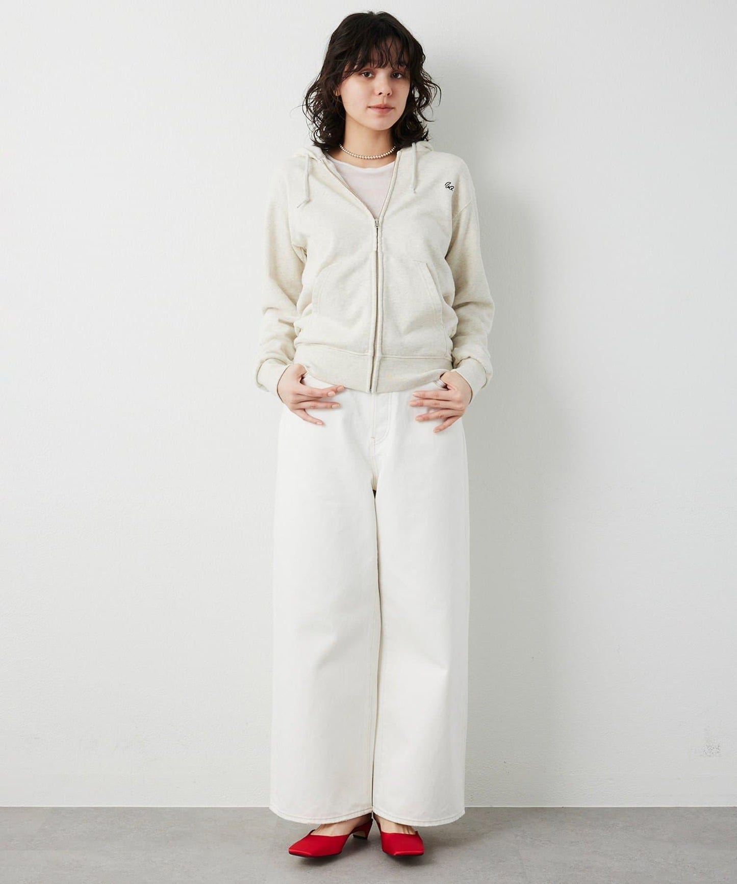 logo刺繡連帽衛衣