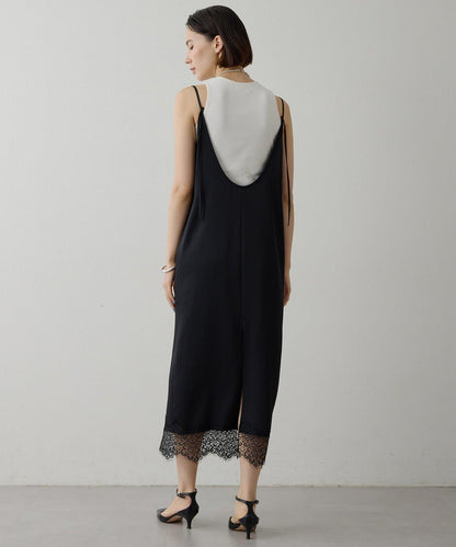 蕾絲長款吊帶裙