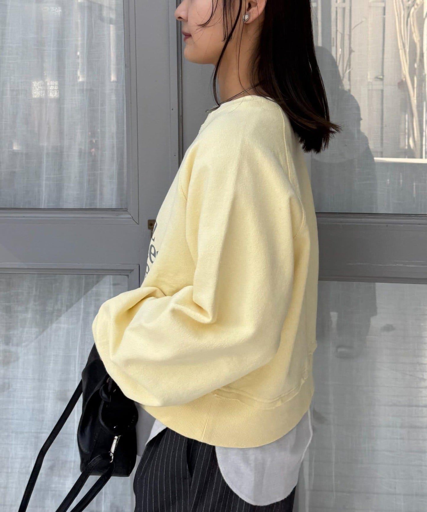 【顆粒感！】乾爽觸感LOGO衛衣