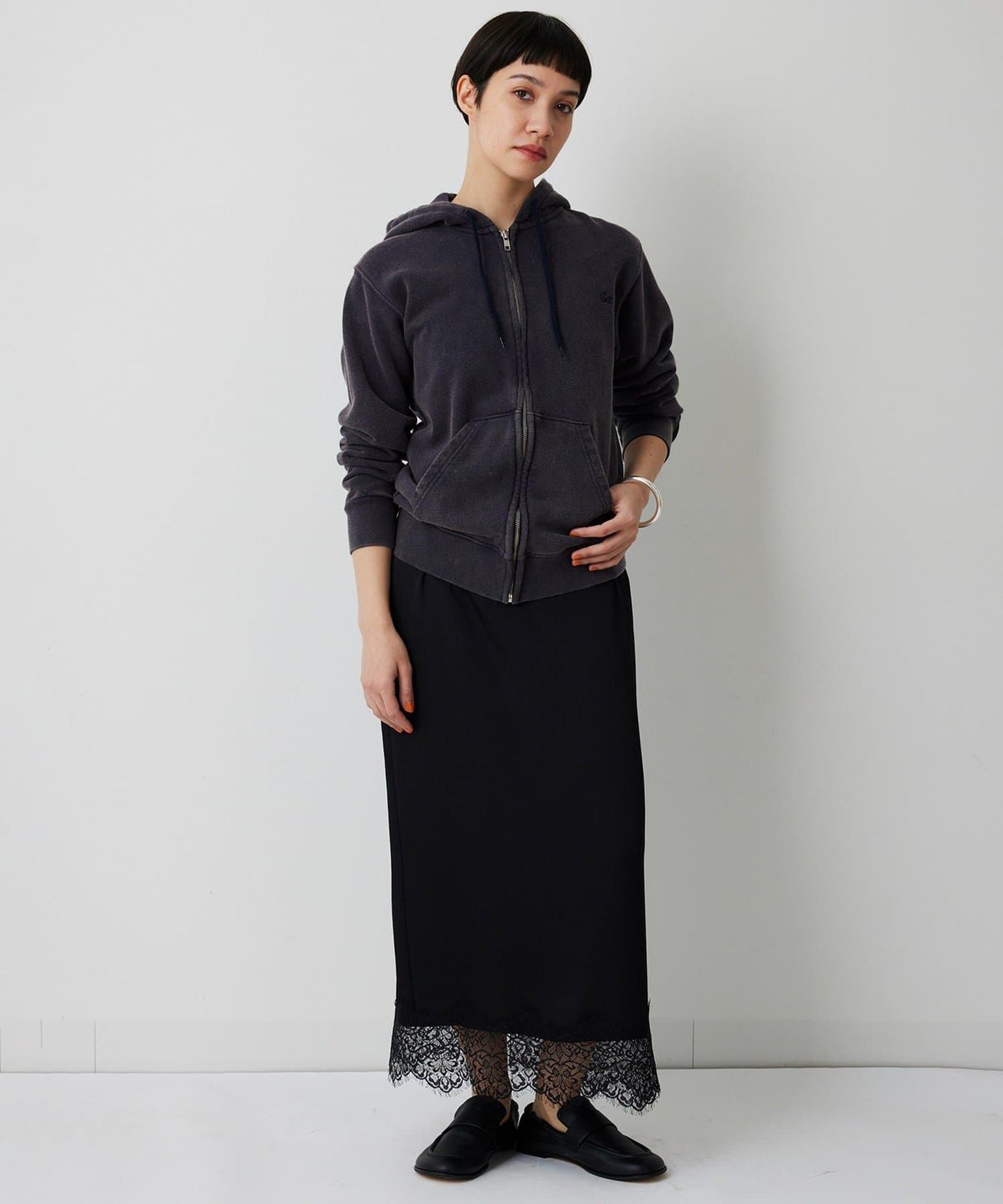 logo刺繡連帽衛衣