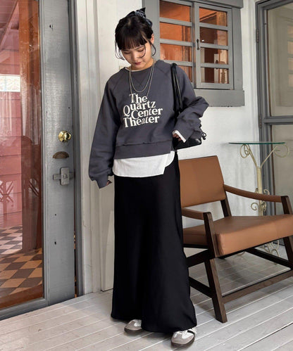 【顆粒感！】乾爽觸感LOGO衛衣