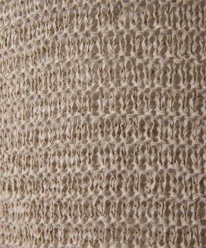 仿麂皮低針距針織衫