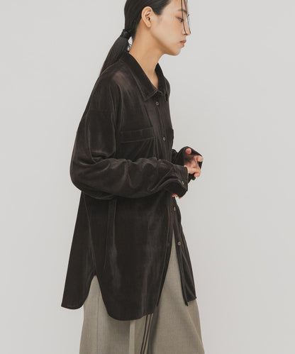 透視貝羅寬鬆襯衫