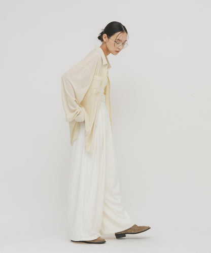 透視貝羅寬鬆襯衫