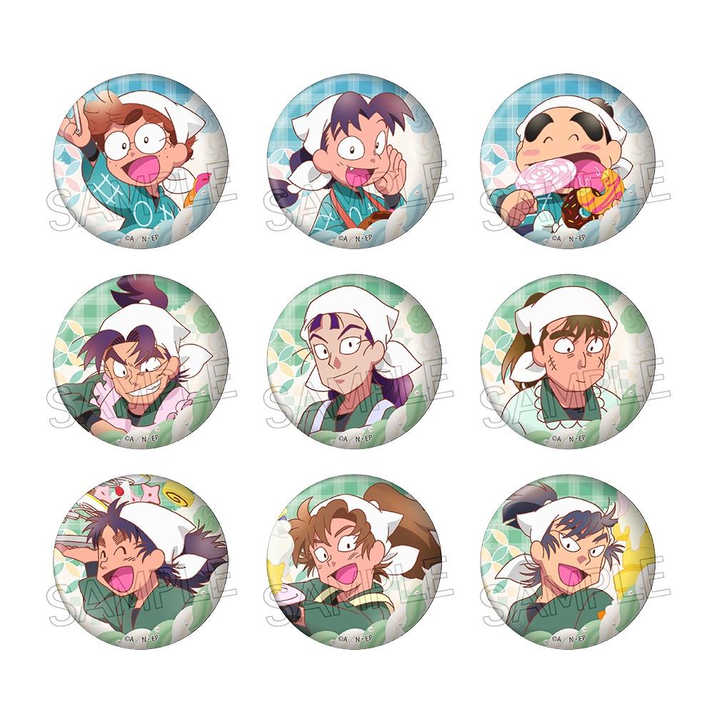 《忍者亂太郎》_徽章 -甜點製作篇-【BOX／9個裝】